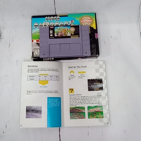 SUPER NES SUPER MARIO KART - Picture 5 of 11
